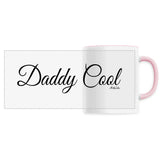 Mug - Daddy Cool (Cursif) - Céramique - 6 Coloris - Cadeau Original - Cadeau Personnalisable - Cadeaux-Positifs.com -Unique-Rose-