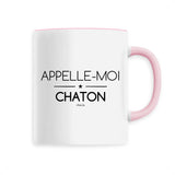 Mug - Appelle-moi Chaton (phrase) - 6 Coloris - Cadeau Original - Cadeau Personnalisable - Cadeaux-Positifs.com -Unique-Rose-