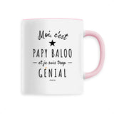 Mug - Papy Baloo est trop Génial - 6 Coloris - Cadeau Original - Cadeau Personnalisable - Cadeaux-Positifs.com -Unique-Rose-
