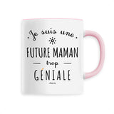 Mug - Une Future Maman trop Géniale - 6 Coloris - Cadeau Original - Cadeau Personnalisable - Cadeaux-Positifs.com -Unique-Rose-