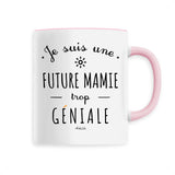 Mug - Une Future Mamie trop Géniale - 6 Coloris - Cadeau Original - Cadeau Personnalisable - Cadeaux-Positifs.com -Unique-Rose-