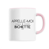 Mug - Appelle-moi Bichette - 6 Coloris - Cadeau Original - Cadeau Personnalisable - Cadeaux-Positifs.com -Unique-Rose-