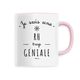 Mug - Une RH trop Géniale - 6 Coloris - Cadeau Original - Cadeau Personnalisable - Cadeaux-Positifs.com -Unique-Rose-