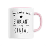 Mug - Je suis un Étudiant trop Génial - 6 Coloris - Cadeau Original - Cadeau Personnalisable - Cadeaux-Positifs.com -Unique-Rose-