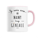 Mug - Une Mamy trop Géniale - 6 Coloris - Cadeau Original - Cadeau Personnalisable - Cadeaux-Positifs.com -Unique-Rose-