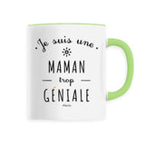 Mug - Une Maman trop Géniale - 6 Coloris - Cadeau Original - Cadeau Personnalisable - Cadeaux-Positifs.com -Unique-Vert-