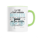 Mug - Citation Albert Einstein - 6 Coloris - Cadeau Unique - Cadeau Personnalisable - Cadeaux-Positifs.com -Unique-Vert-