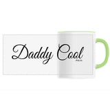 Mug - Daddy Cool (Cursif) - Céramique - 6 Coloris - Cadeau Original - Cadeau Personnalisable - Cadeaux-Positifs.com -Unique-Vert-