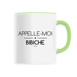 Mug - Appelle-moi Bibiche - 6 Coloris - Cadeau Original - Cadeau Personnalisable - Cadeaux-Positifs.com -Unique-Vert-