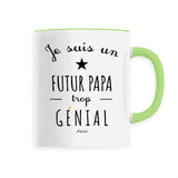 Mug - Un Futur Papa trop Génial - 6 Coloris - Cadeau Original - Cadeau Personnalisable - Cadeaux-Positifs.com -Unique-Vert-