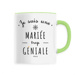 Mug - Une Mariée trop Géniale - 6 Coloris - Cadeau Original - Cadeau Personnalisable - Cadeaux-Positifs.com -Unique-Vert-